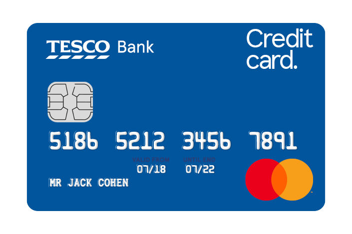 Credit cards for bad credit – Tesco Bank